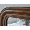 Miroir Louis Philippe doré 65 x 52