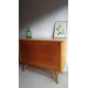 Buffet rotin , osier et bambou pieds compas -vintage