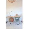 Bureau bois et métal années 50