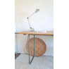 Bureau bois et métal années 50