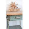 Bureau bois et métal années 50