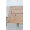 Bureau bois et métal années 50