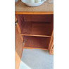 Buffet esprit enfilade en rotin circa années 70 vintage