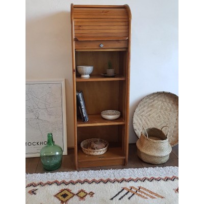 Meuble de métier - classeur à rideau - vintage