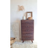 Commode années 60 type semainier vintage