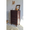 Commode années 60 type semainier vintage