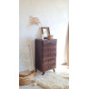 Commode années 60 type semainier vintage