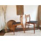 Paire de chaises scandinaves -  circa 1960