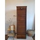 Meuble de métier - classeur à rideau - vintage