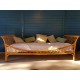 Lit banquette rotin - vintage