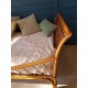 Lit banquette rotin - vintage