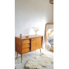 Buffet esprit petite enfilade scandinave années 60
