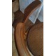 Fauteuil Fischel canné vintage