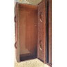 Commode en rotin brin vintage circa années 70