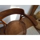 Fauteuil Fischel canné vintage