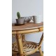 Table basse rotin