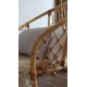 Fauteuil rotin et osier