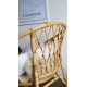 Fauteuil rotin et osier