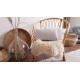 Fauteuil rotin et osier