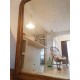 Grand miroir ancien doré - 141 x 61