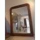 Grand miroir ancien doré - 141 x 61
