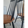 Paire de chaises Tapiovaara - modèle Fanett - années 60