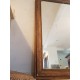 Grand miroir ancien doré - 141 x 61