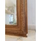 Grand miroir ancien doré - 141 x 61