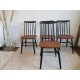 Suite de 6 chaises -scandianves esprit Tapiovaara - 1960