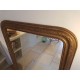 Grand miroir ancien doré - 141 x 61