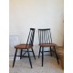 Suite de 6 chaises -scandianves esprit Tapiovaara - 1960