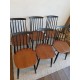 Suite de 6 chaises -scandianves esprit Tapiovaara - 1960