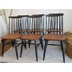 Suite de 6 chaises -scandianves esprit Tapiovaara - 1960