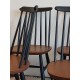 Suite de 6 chaises -scandianves esprit Tapiovaara - 1960