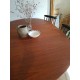 Table scandinave vintage avec rallonges