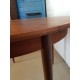 Table scandinave vintage avec rallonges