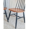Paire de chaises Tapiovaara - modèle Fanett - années 60