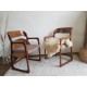 Paire de Fauteuils Traineaux Baumann - 1960