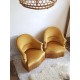 Paire de fauteuils crapauds
