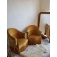 Paire de fauteuils crapauds