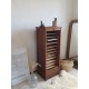 Meuble de métier - classeur à rideau - vintage