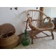 Fauteuil rotin baquet