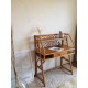 Bureau bambou, rotin et osier ciirca 1960 - pieds compas