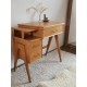 Bureau scandinave vintage pieds compas circa 1960