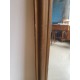 Miroir doré ancien de style Louis Philippe avec fronton