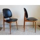 Paire de chaises par P. Guariche modèle Pégase éditeur Baumann circa 1960