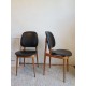Paire de chaises par P. Guariche modèle Pégase éditeur Baumann circa 1960