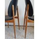 Paire de chaises par P. Guariche modèle Pégase éditeur Baumann circa 1960