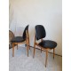 Paire de chaises par P. Guariche modèle Pégase éditeur Baumann circa 1960