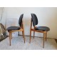 Paire de chaises par P. Guariche modèle Pégase éditeur Baumann circa 1960